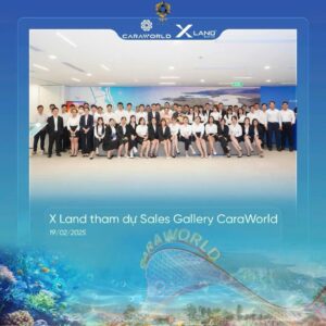 “Đội ngũ hùng hậu TFT tham dự đào tạo dự án CaraWorld cùng EMA Land.”